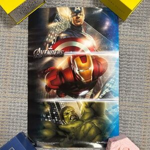 2012 The Avengers 11" x 17" Poster by Stride Rite